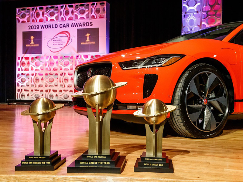 سيارة جاكوار I-PACE تفوز بثلاثية غير مسبوقة في جوائز سيارة العام العالمية 2019
